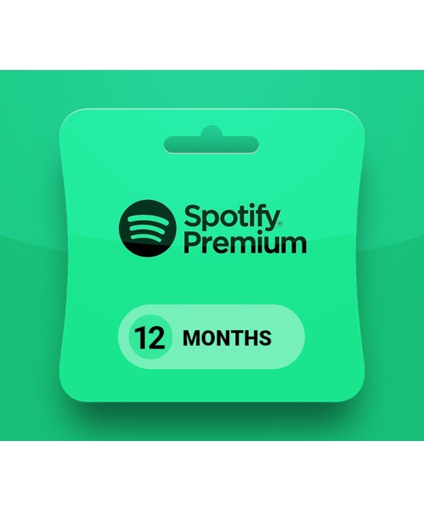 Spotify Premium 12-month Subscription Card ZA Key 